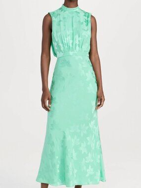 saloni green bow dress | Dresses | Saloni Camille Pink Sold Out mini capsleeves